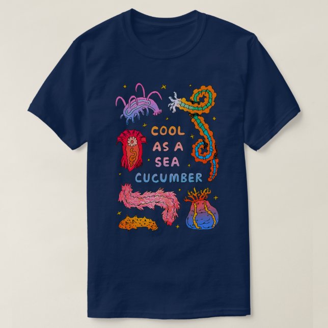 Coola som sjögurka t shirt (Design framsida)