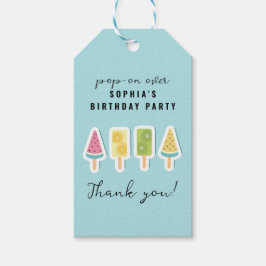 Coola Sommarfödelsedag Presentetikett