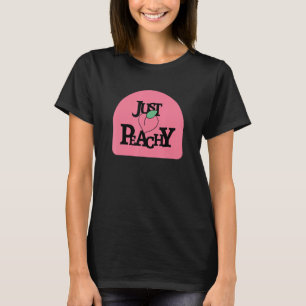 Coola Sommarfrukt Retro Peachy and Behålla it Peac T Shirt