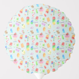 coola Sommarglass, ris och kall