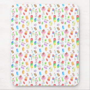 coola Sommarglass, ris och kall Musmatta