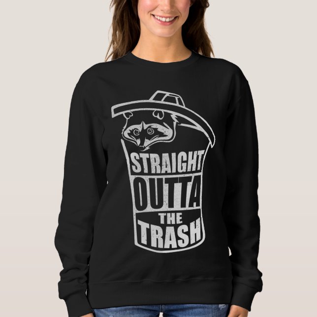 Coola Sopor Panda Gift Funny Rak utanför Tra T Shirt (Framsida)