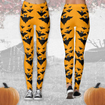 Coola söta Flygande fladdermöss Halloween Svart oc