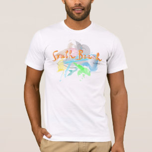 Coola South Beach, Florida abstrakt design Tee