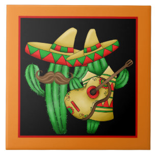 coola Southwest cactus decor Kakelplatta