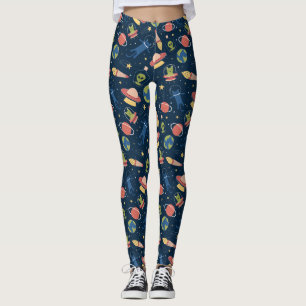 Coola Space-katter Leggings
