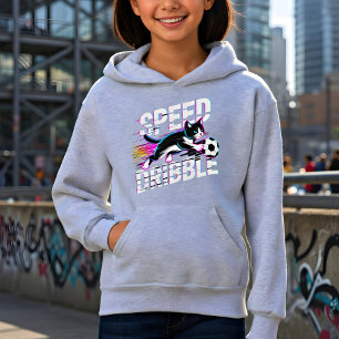 Coola Speed Dribble Katt Fotboll För Idrottare & S T Shirt