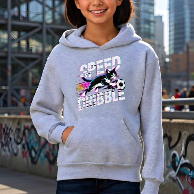Coola Speed Dribble Katt Fotboll För Idrottare & S T Shirt (Skapare uppladdad)