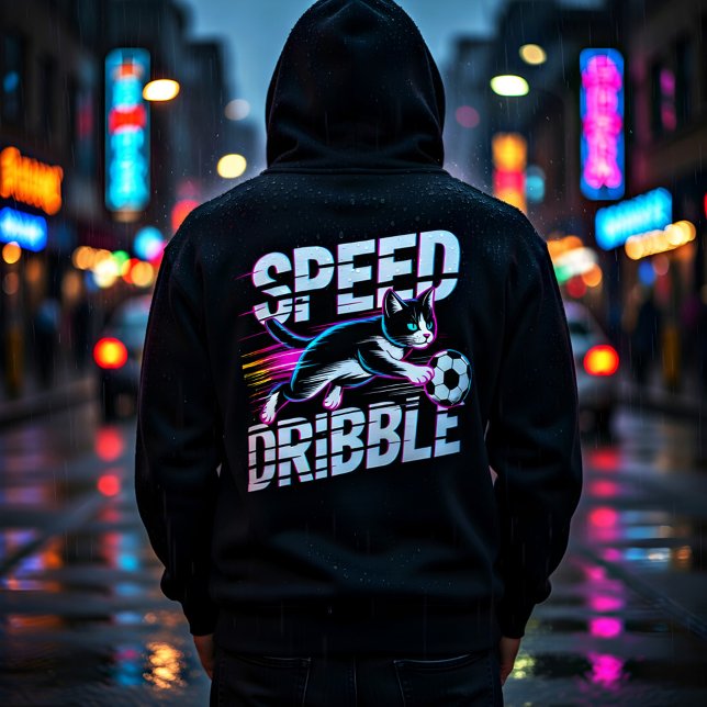 Coola Speed Dribble Katt Fotboll För Idrottare & S T Shirt (Skapare uppladdad)