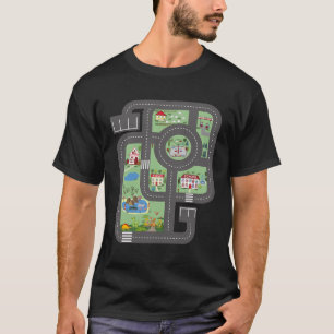 Coola Spela upp mycket Tävling-spår på Pappa-färd T Shirt