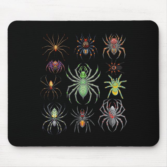 Coola Spider För manar kvinnor Tarantula Arachnid  Musmatta (Framsidan)