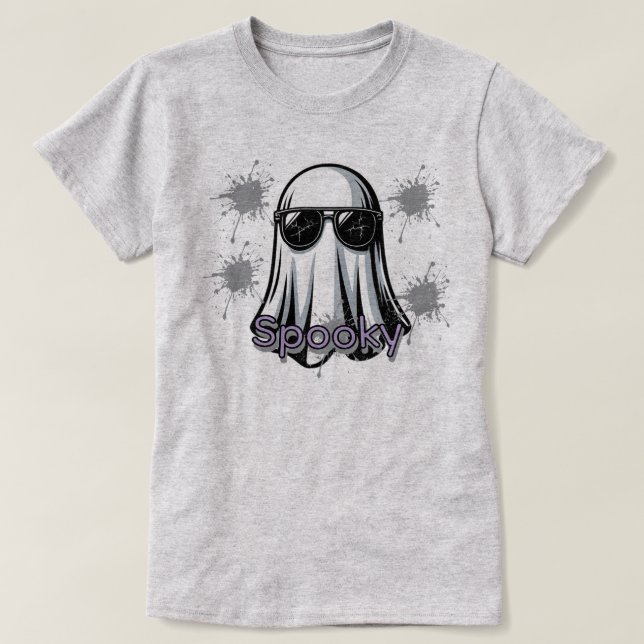 Coola Spooky Ghost T-Shirt (Design framsida)