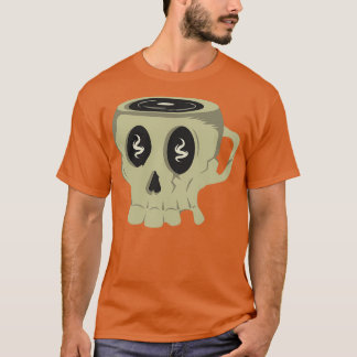 Coola Spooky Skull Mugg T Shirt