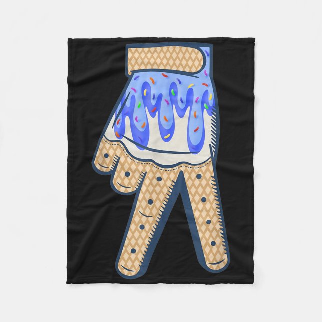 Coola Sport Baskeball Home Plats med sprinkler Fleecefilt (Framsidan)