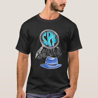 Coola Spy Squad Kids Funny Secret Agent Group Chil T Shirt
