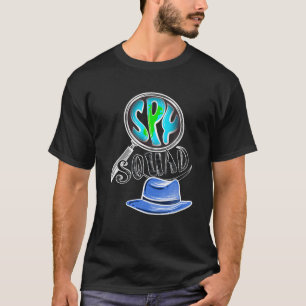 Coola Spy Squad Kids Funny Secret Agent Group Chil T Shirt