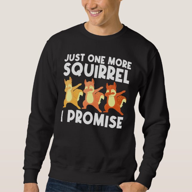 Coola Squirrel Art För manar Women Chipmunk Prairi Lång Ärmad Tröja (Framsida)
