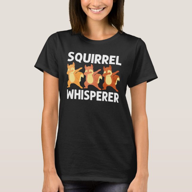 Coola Squirrel Art För manar Women Chipmunk Prairi T Shirt (Framsida)