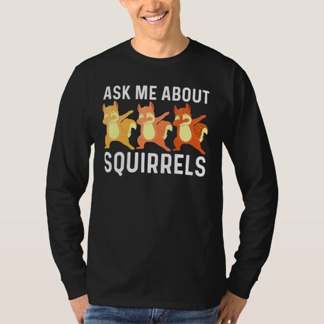 Coola Squirrel Art För manar Women Chipmunk Prairi T Shirt (Framsida)