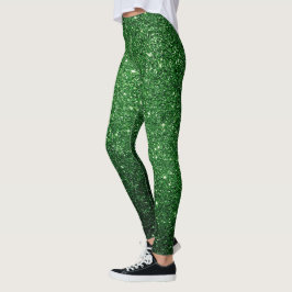 Coola St patrick's day tur i den irländska Grönten Leggings