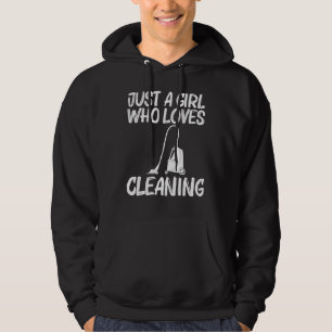 Coola Städning konst för rengöringsmedel för flick Hoodie