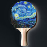 Coola Starry Night Vincent Van Gogh målarkonst Pingisracket<br><div class="desc">Coola Starry Natt Vincent Van Gogh målar konst Ping Pong Paddle</div>