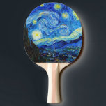 Coola Starry Night Vincent Van Gogh målarkonst Pingisracket<br><div class="desc">Coola Starry Natt Vincent Van Gogh målar konst Ping Pong Paddle</div>