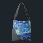 Coola Starry Night Vincent Van Gogh-målning Axelväska<br><div class="desc">Coola Starry Night Vincent Van Gogh-målning</div>