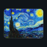 Coola Starry Night Vincent Van Gogh-målning Magnet<br><div class="desc">DET MEST POPULAR SAKER: com com com.</div>