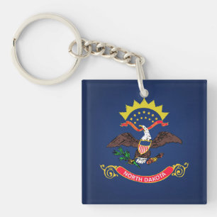 Coola State of North Dakota Flagga