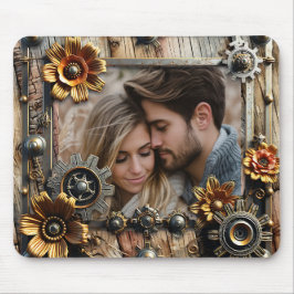 Coola Steampunk Personlig Photo Musmatta