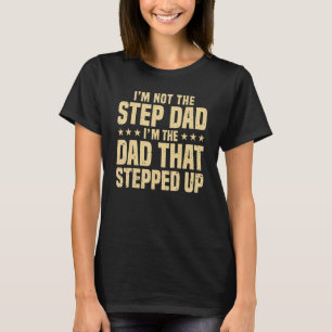 Coola Stega upp Pappa För manar Far World's Best S T Shirt