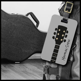 Coola Sten Guitar Music Travel Bagagebricka