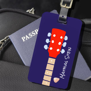 Coola Sten Guitar Musician Travel Bagagebricka