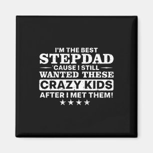 Coola Stepdad För manar Far Step Pappa Parenthood  Magnet