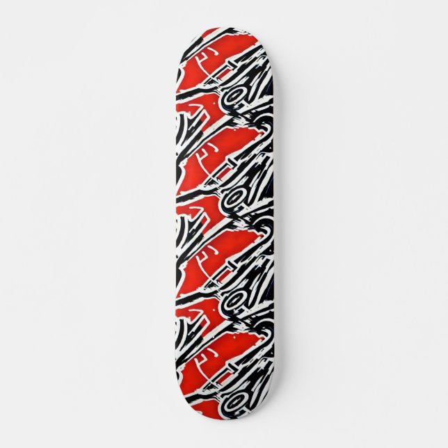 COOLA STREET POP ART SKATEBOARD (Framsida)