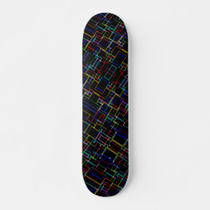 COOLA stripe Mönster Mini Skateboard Bräda 18,5 Cm