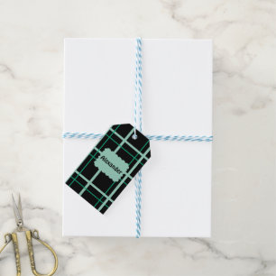 Coola stripe Mönster Presentetikett