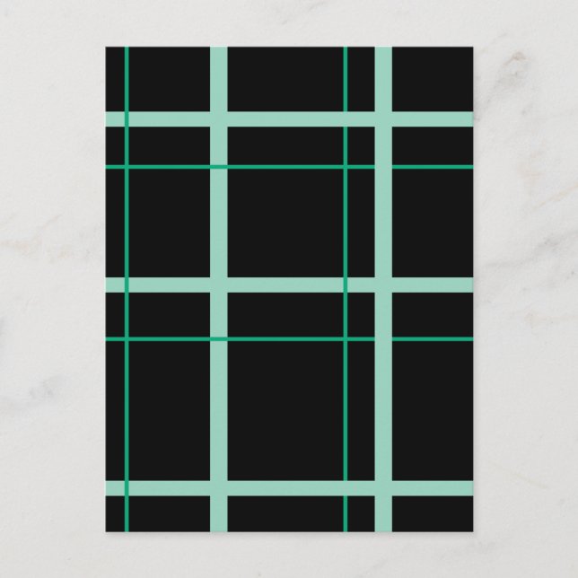 Coola stripe Mönster Vykort (Framsida)