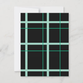 Coola stripe Mönster Vykort