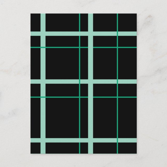 Coola stripe Mönster Vykort (Framsida)