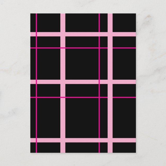 Coola stripe Mönster Vykort (Framsida)