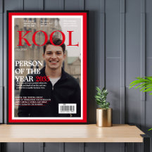 Coola Studenten Fake Magazine Cover Photo