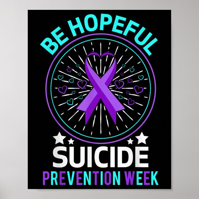 Coola Suicide Awareness Cute Awareness for Suicide Poster (Framsidan)