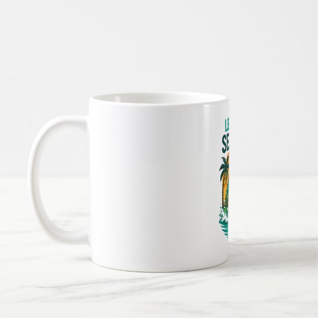 Coola Summer - Sea Turtle Vibes Kaffemugg (Vänster)
