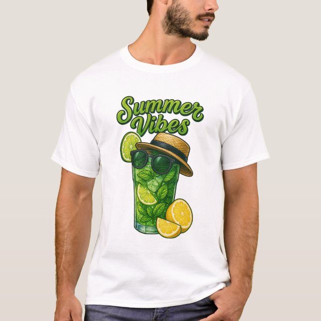 Coola Summer Vibe T-shirt (Framsida)
