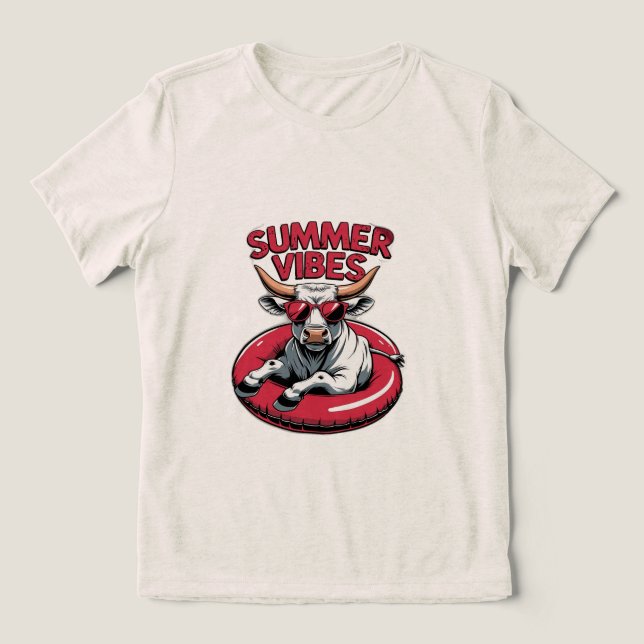 Coola Summer Vibes Graphic TShirt T Shirt (Design Framsida)