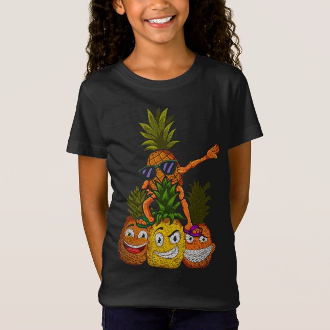 Coola Sunglass Exotic Summer Fruit Funny Dabbing T Shirt (Framsida)