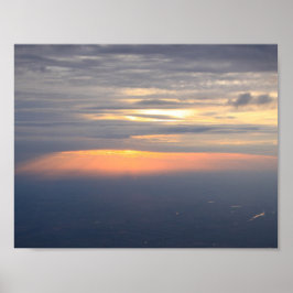 coola sunset i luft poster