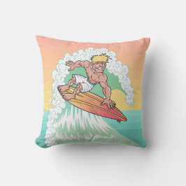 Coola Sunset Surfer Kudde